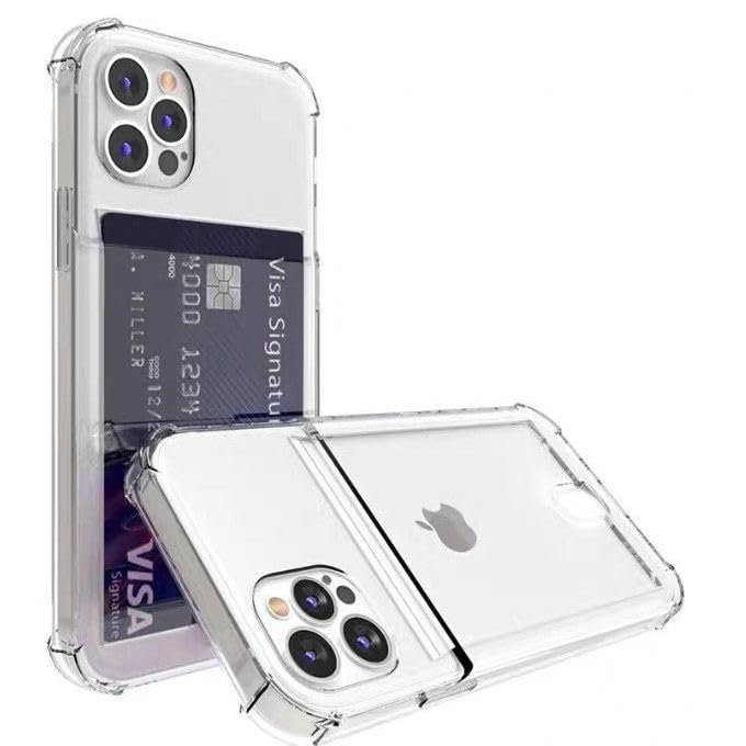 Amazon.co.jp: HOMUKI iPhone15 Proケース クリア カード収納